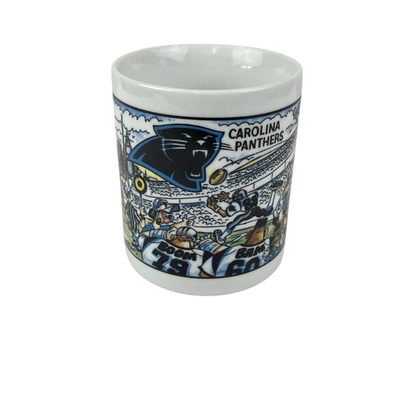 Custom Edge Other - Custom Edge Team NFL Carolina Panthers Cartoon Sports Football Coffee Mug